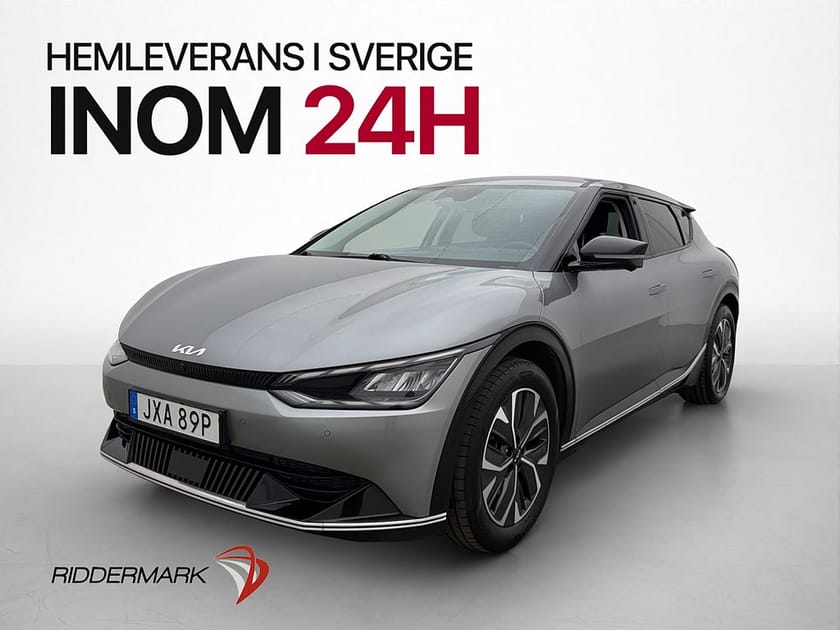 Bild 4 av Kia EV6 77.4 kWh PLUS MOMS Skinn 360° Drag CarPlay Navi