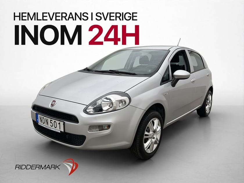 Bild 1 av Fiat Punto 1.4 69hk Easy  P-Sensorer 2-Brukare