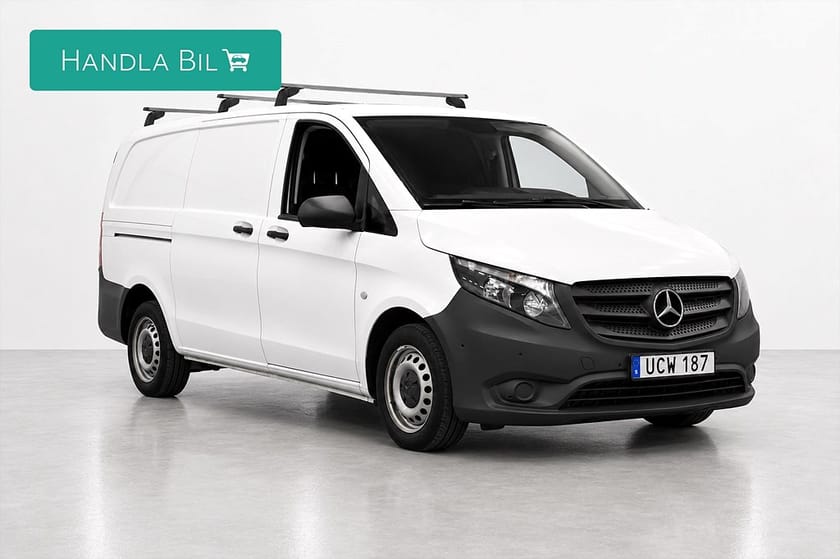 Bild 4 av Mercedes-Benz Vito 110 CDI 2.8t L2 Drag D-värm B-Kam Worksystem Moms