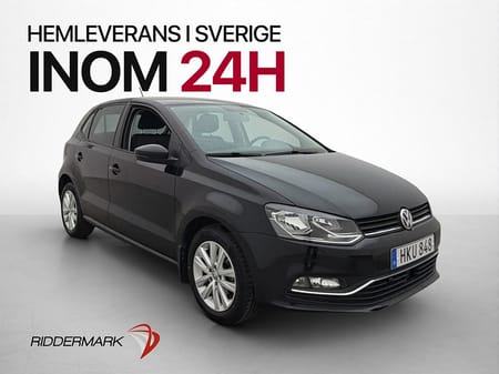 Volkswagen Polo 1.2 TSI M&K-Värmare Bluetooth Två-Brukare
