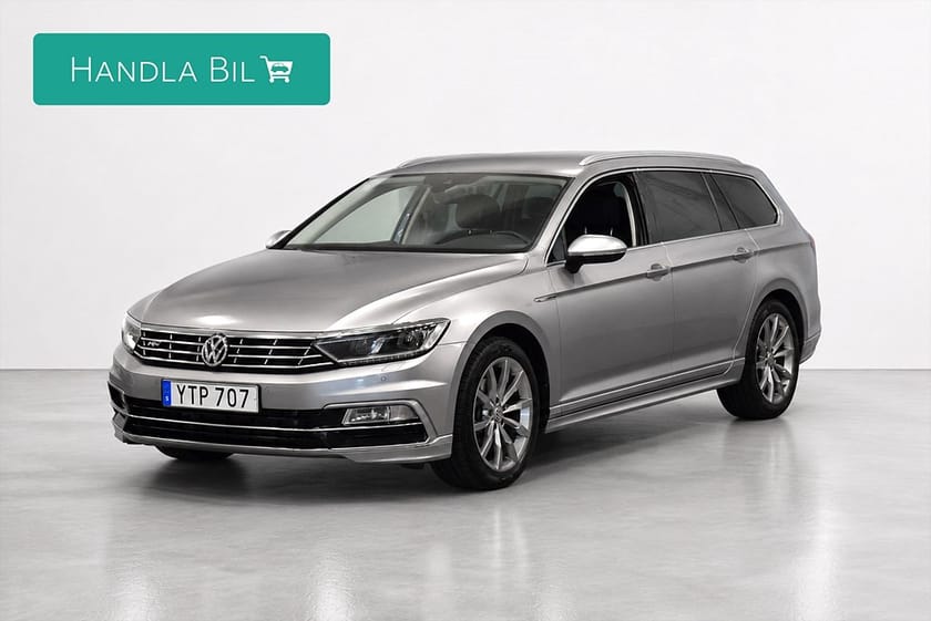 Bild 1 av Volkswagen Passat Sportscombi 2.0 TDI 4Motion Aut Drag Skinn AdaptivF Navi Rattv P-värm B-kam 190hk