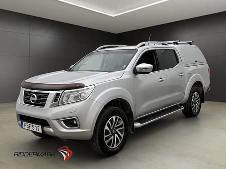 Nissan Navara Dubbelhytt Tekna 2.3 dCi Värmare Drag Diff Taklucka Kåpa
