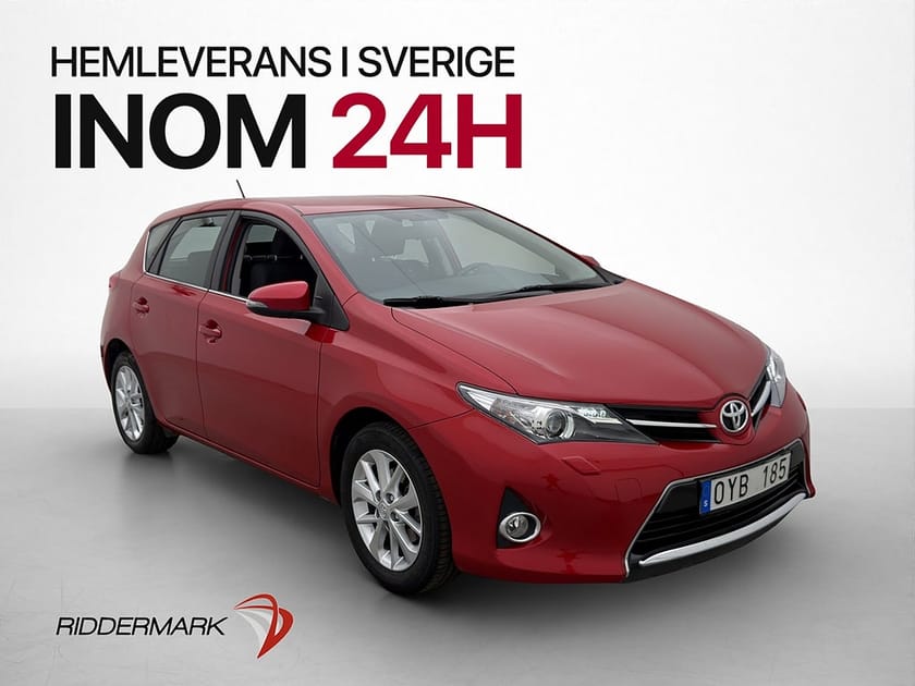 Bild 1 av Toyota Auris 132hk Active kamera Farthållare