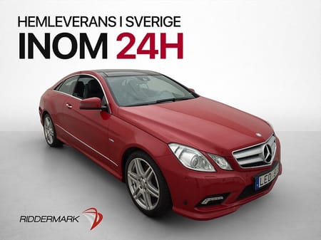 Mercedes-Benz E 350 Coupé CGI BE E350 292hk AMG Drag Pano Kamera Navi