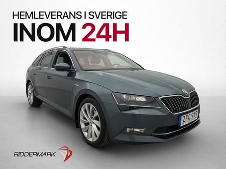 Škoda Superb Kombi Skoda 2.0 TSI 4x4 L&K Pano P-Värm Kamera Skinn Drag