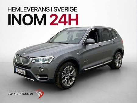BMW X3 xDrive20d 190hk xLine H/K Skinn Drag Navi Farthållare