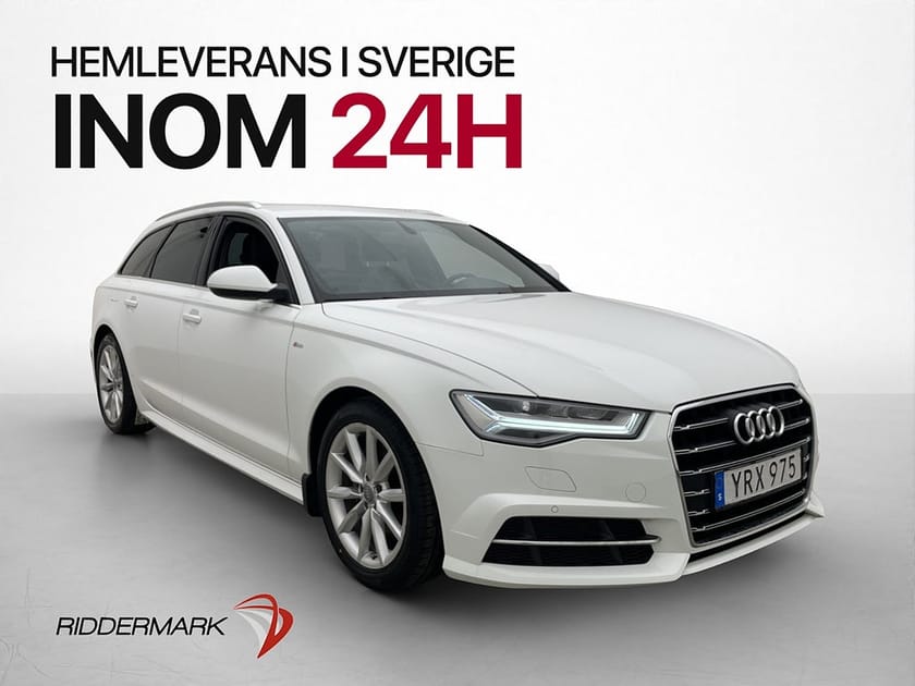 Bild 1 av Audi A6 Avant TDI ultra 190hk S-Line Värm Halvskinn Drag
