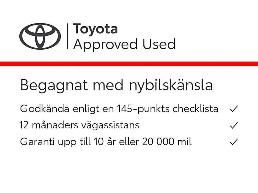 Bild 2 av Toyota Yaris Hybrid 115 Active plus Keyless, Automat, Adaptiv...