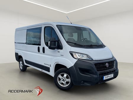 Fiat Ducato Van Dubbelhytt L2 M/K- Värmare Drag B-Kamera 7-Sits