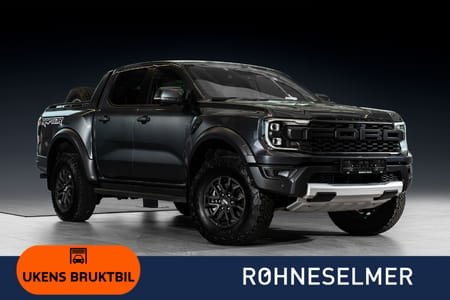 Ford Ranger Raptor 210HK|2,0|B&O|360|2500KG|Innbytte|2 Hjulsett!