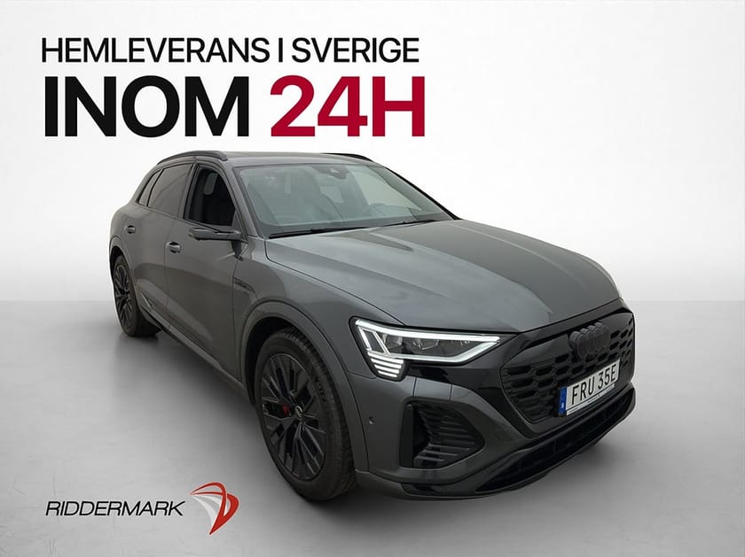 Bild 1 av Audi Q8 55 e-tron quattro Q S-Line Pano B&O Cockpit 360 Skinn Matrix
