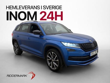 Škoda Kodiaq 7-Seater Skoda TSI 4x4 Sportline 7-sits Cockpit Canton Värmare