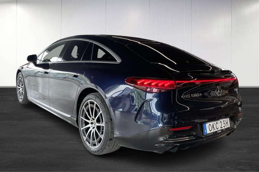 Bild 5 av Mercedes-Benz EQS 580 4MATIC AMG Line/Bakaxelstyrning/Burmester/Hyperscr/Moms