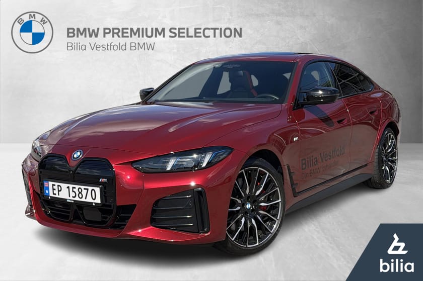 Bilde 1 av BMW i4 M60 xDrive Gran Coupé SUPERCHARGED! M Sport PRO, 20"/19", H/K, M Seter++