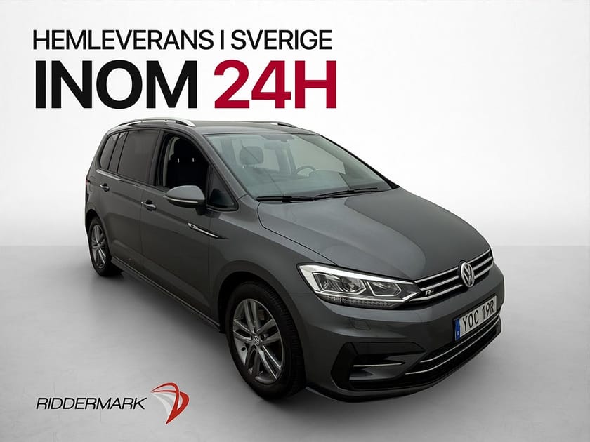 Bild 1 av Volkswagen Touran 1.5 TSI 150hk R-Line 7-sits Kamera Drag