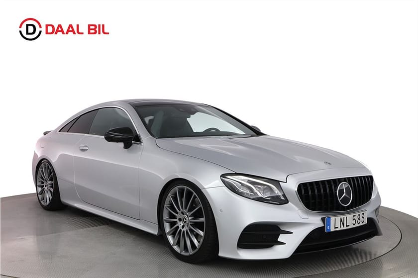 Bild 3 av Mercedes-Benz E 300 Coupé E300 245HK AMG P-VÄRM 360° BURMESTER® HUD