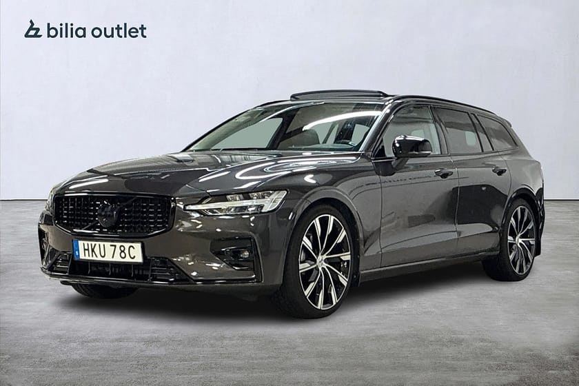 Bild 1 av Volvo V60 B4 Diesel Ultimate Dark 197hk Panorama HuD H/K Drag 360