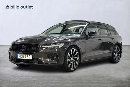 Volvo V60 B4 Diesel Ultimate Dark 197hk Panorama HuD H/K Drag 360
