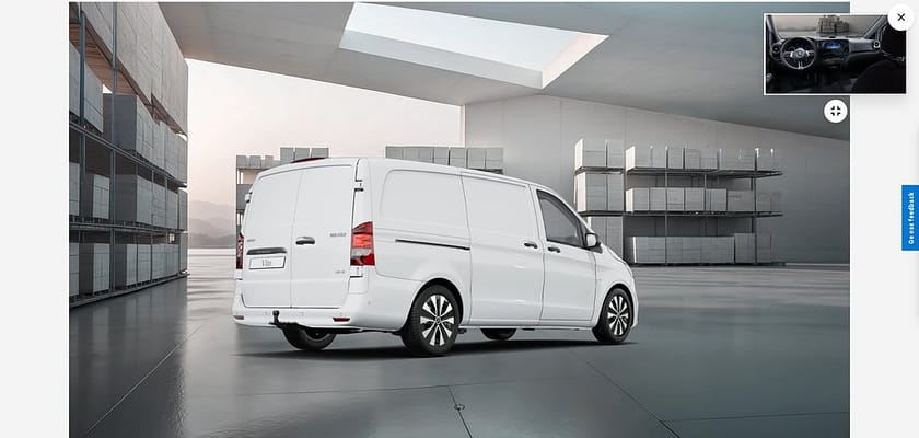 Bild 3 av Mercedes-Benz Vito 116 CDI 4x4 2.8t Skåp Lång SELECT