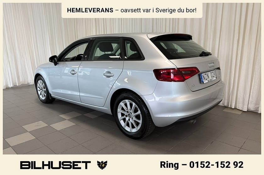Bild 4 av Audi A3 Sportback 1.6 TDI Attraction Comfort M & Kupévärmare