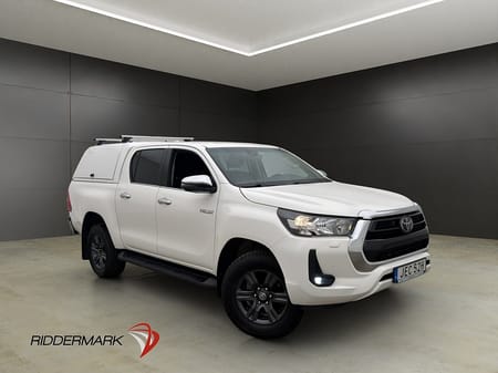 Toyota Hilux Dubbelhytt Hero 2.4 AWD M/K-Värm Drag B-Kam Diff Kåpa Moms