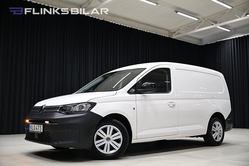 Bild 1 av Volkswagen Caddy Cargo Maxi TDI DSG 122HK Inredning|Drag|Värmare|Lågmil|PDC|EnÄgare