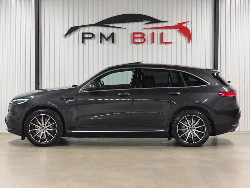 Bild 5 av Mercedes-Benz EQC 400 4MATIC AMG Line Taklucka Burmester Drag S&V-Hjul