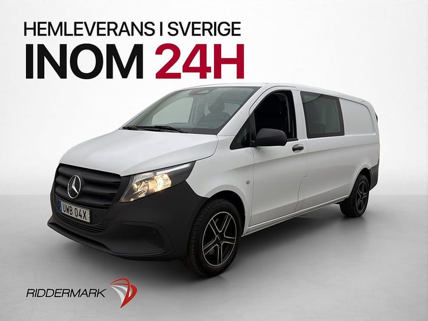 Bild 3 av Mercedes-Benz Vito Tourer 116 CDI 3.1t Mixto X-Lång D-Värm Kamera Skinn Moms