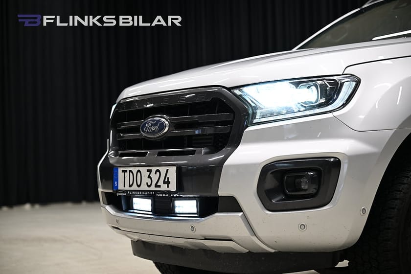 Bild 5 av Ford Ranger Dubbelhytt 213HK Automat|Wildtrack|Kåpa|Drag|Värmare|Moms|SeUtr!
