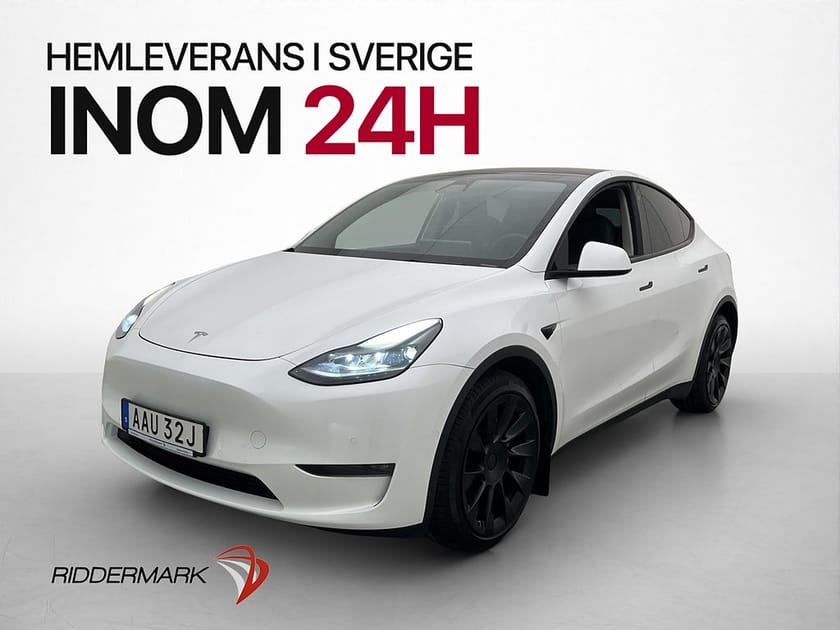 Bild 4 av Tesla Model Y Long Range AWD Pano Drag Kamera Skinn AP Navi