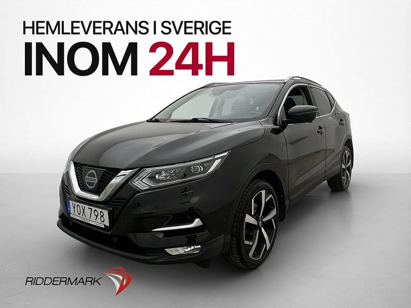 Bild 1 av Nissan Qashqai 1.2 DIG-T 115hk Tekna Pano 360° Navi Keyless