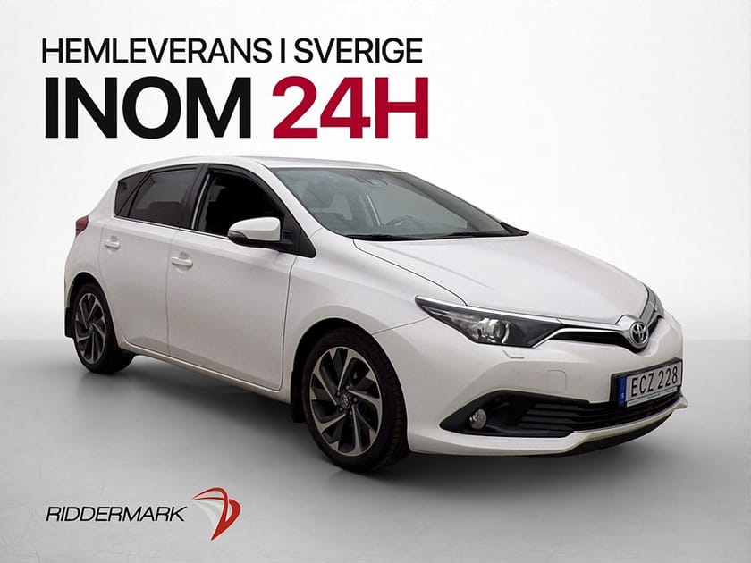 Bild 1 av Toyota Auris 1.2 Turbo 116hk Active Plus Kamera Farthållare