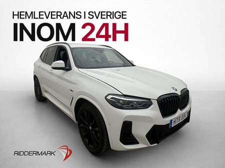 BMW X3 xDrive30e M Sport Cockpit Kamera Skinn Navi Drag Moms