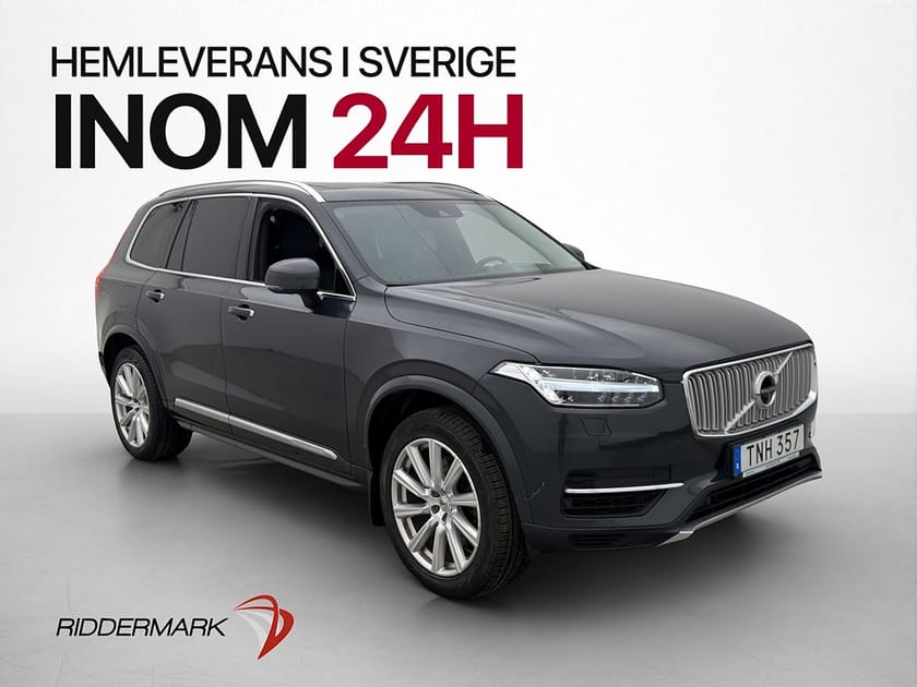 Bild 1 av Volvo XC90 T8 AWD Inscription 7-Sits Pano B&W HUD VOC 360°