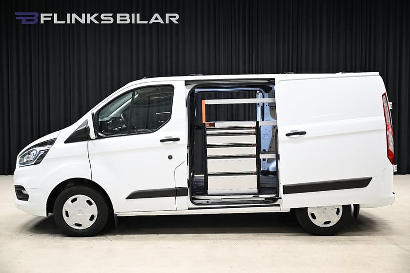 Bild 5 av Ford Transit Custom 280 105HK Dubbeldörr|Inredd|NyKamrem|NyServad|Moms