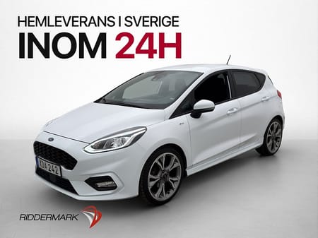 Ford Fiesta 1.0 ST-Line Navi CarPlay Sensorer Rattvärme