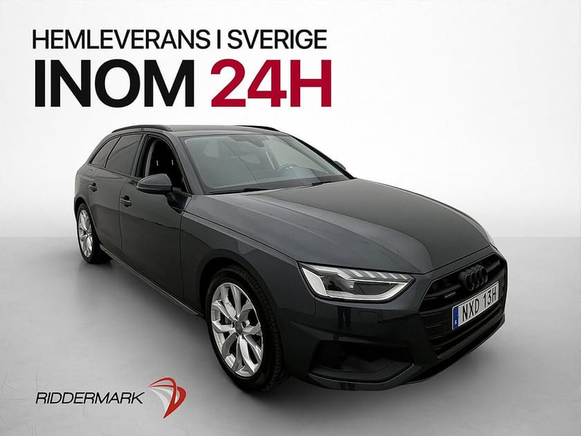 Bild 1 av Audi A4 Avant 40 TDI quattro Q Proline Drag CarPlay Navi Värmare Sensorer