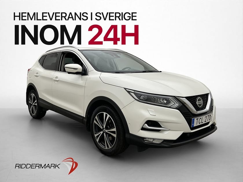 Bild 3 av Nissan Qashqai 1.3 160hk Tekna Drag 360° Navi Havlskinn