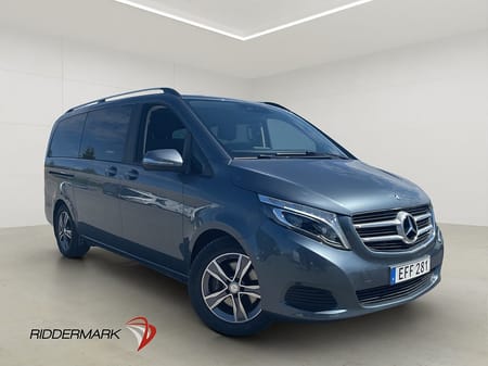 Mercedes-Benz V 220d 3.1t 220 Lång Värmare Drag B-Kamera Navi 8-Sits