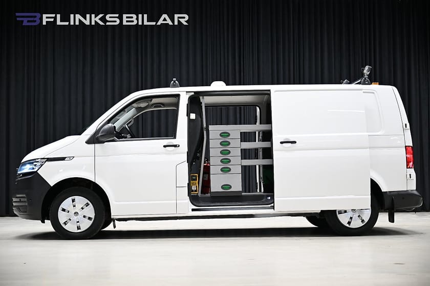 Bild 5 av Volkswagen Transporter 4Motion DSG 150HK L2 Servicebil|Inredd|LED|Dubbeldörr