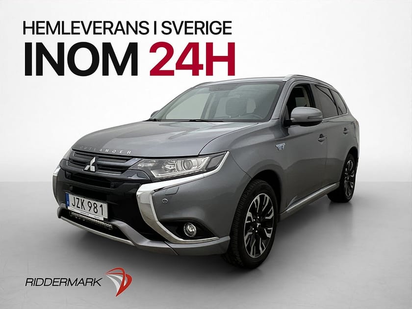 Bild 3 av Mitsubishi Outlander PHEV AWD B-Kamera Drag Skinn/Alcantara