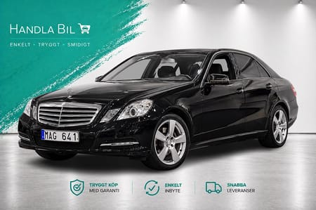 Mercedes-Benz E 200 CDI BE Skinn Navi Nybes BT 1 ägare 136hk