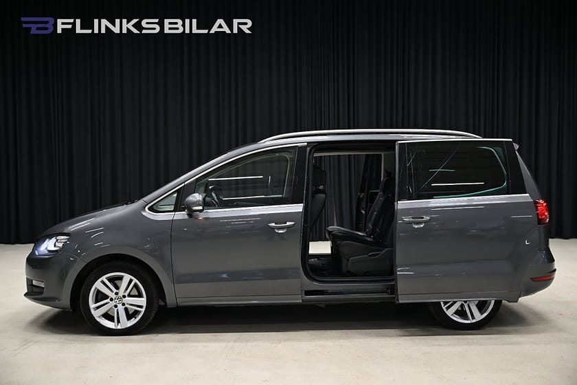 Bild 4 av Volkswagen Sharan DSG TSI 150HK 7-Sits|Premium|Läder|Eldörrar|Moms|SeUtr!