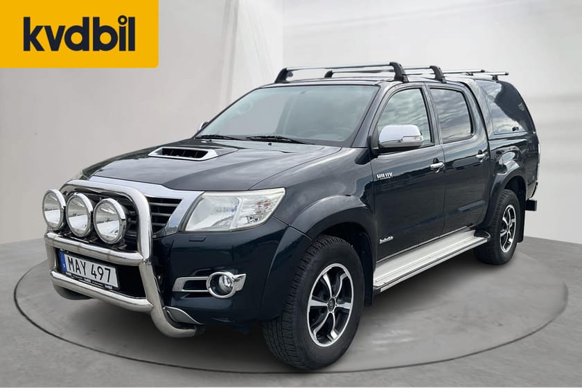 Bild 1 av Toyota Hilux Dubbelhytt 3.0 D-4D 4WD 171hk Invincible Läder GPS Drag