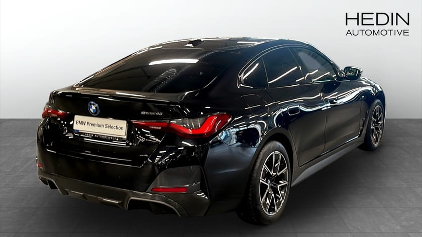 Bild 2 av BMW i4 eDrive40 Gran Coupé M-Sport H/K Tonade rutor Rattvärme