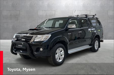 Toyota Hilux Dobbelcab 2.5D 144HK/4WD/D-Cab/5-seter/Krok/Ekstralys - SR+