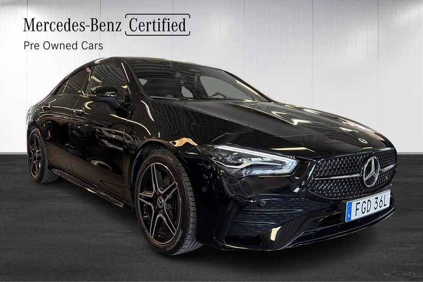 Bild 3 av Mercedes-Benz CLA 200 AMG/Burmester/Panelbelysning/Widescreen