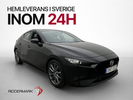 Mazda 3 Hatchback 2.0 SKYACTIV-G 120hk Kamera M/K Värmare HuD