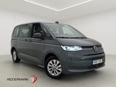 Volkswagen Multivan eHybrid Cockpit Värmare Pano CARPLAY 6-Sits Moms