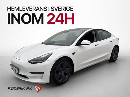 Tesla Model 3 Long Range AWD MOMS Svensksåld Panorama